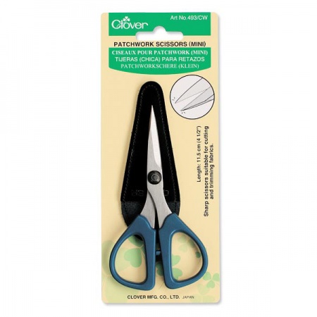 Mini Clover patchwork scissors 4.5 inch (115mm)